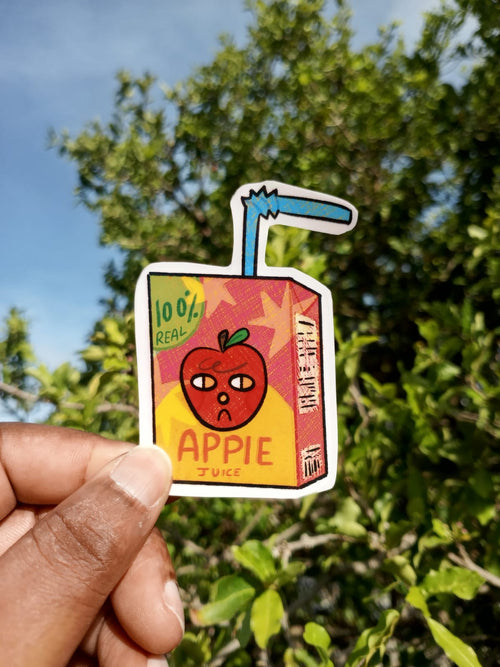 Juice Box Die-Cut Stickers